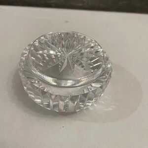 Waterford Crystal Paperweight faceted Cut crystal Decorative 1.5"x3"